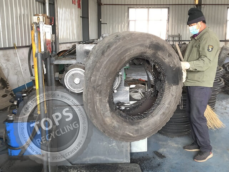 High Efficient Debeader for Waste Tyre Recycling Plant