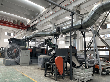 High Efficiency Fully Automatic Cracker Mill Plant for Waste Tyre Recycling Plant