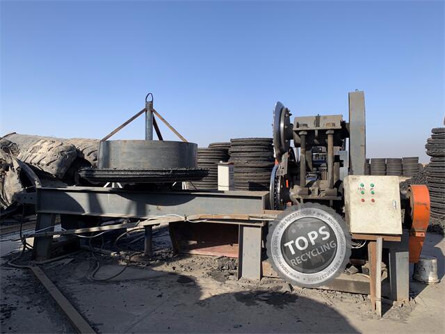 High Efficient Waste OTR Tyre Recycling Machine